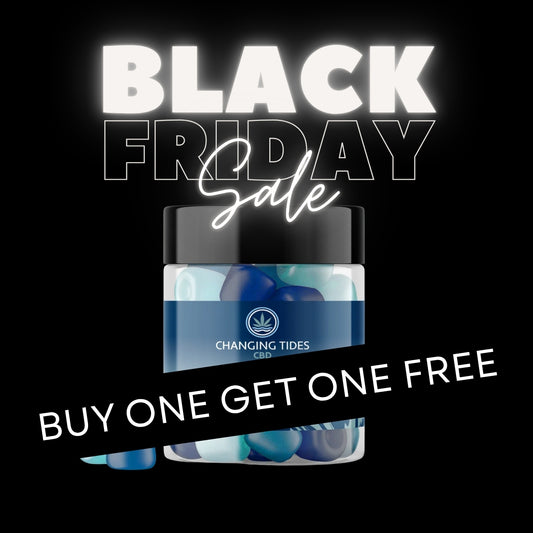 BLACK FRIDAY - 1500 Pot of 30 Vegan CBD Gummies - 48mg per sweet STRONG - BUY ONE GET ONE FREE